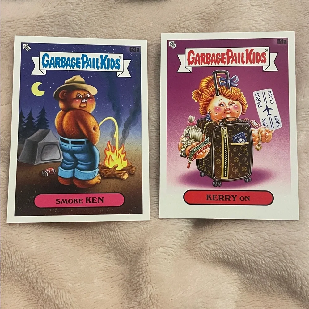 Garbage Pail Kids Trading Cards Collection